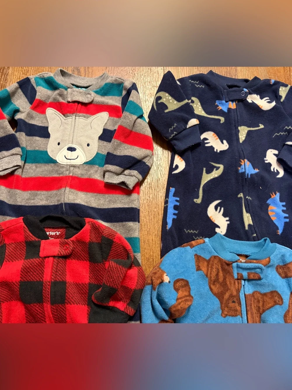 Four Pajama Sets